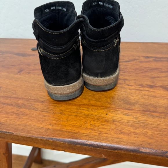 Born Womens Tarklin Boot Black Size 7/ 38 - Picture 4 of 7